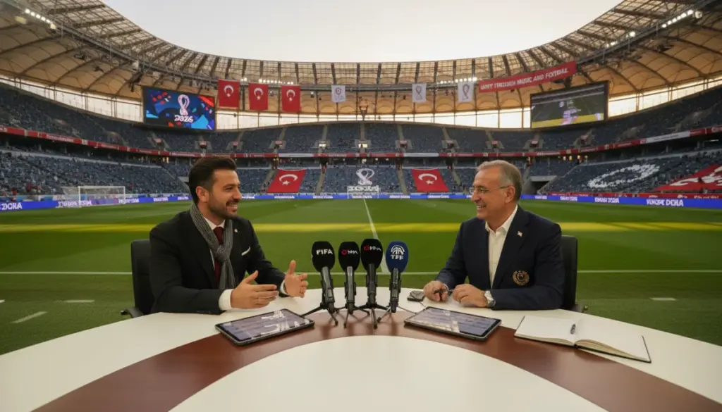 2026 Dünya Kupası Türkiye Marşında Sinan Akçıl ile TFF İş Birliği!