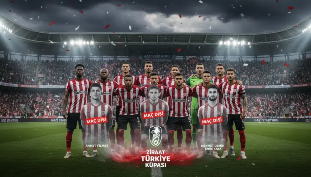 Sarı Lacivertli Ekipte Kupa Öncesi Beklenmedik Kadro Krizi