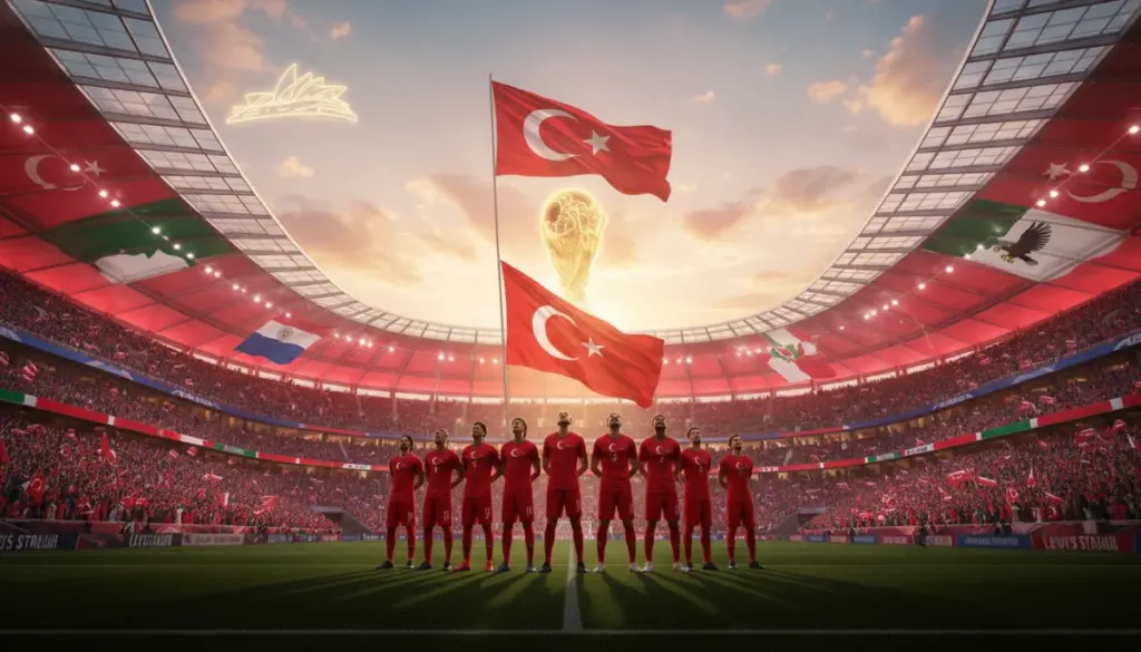 ABD 2026 Yolculuğu: Türkiye’nin Zorlu Grup Rakipleri Belli Oldu
