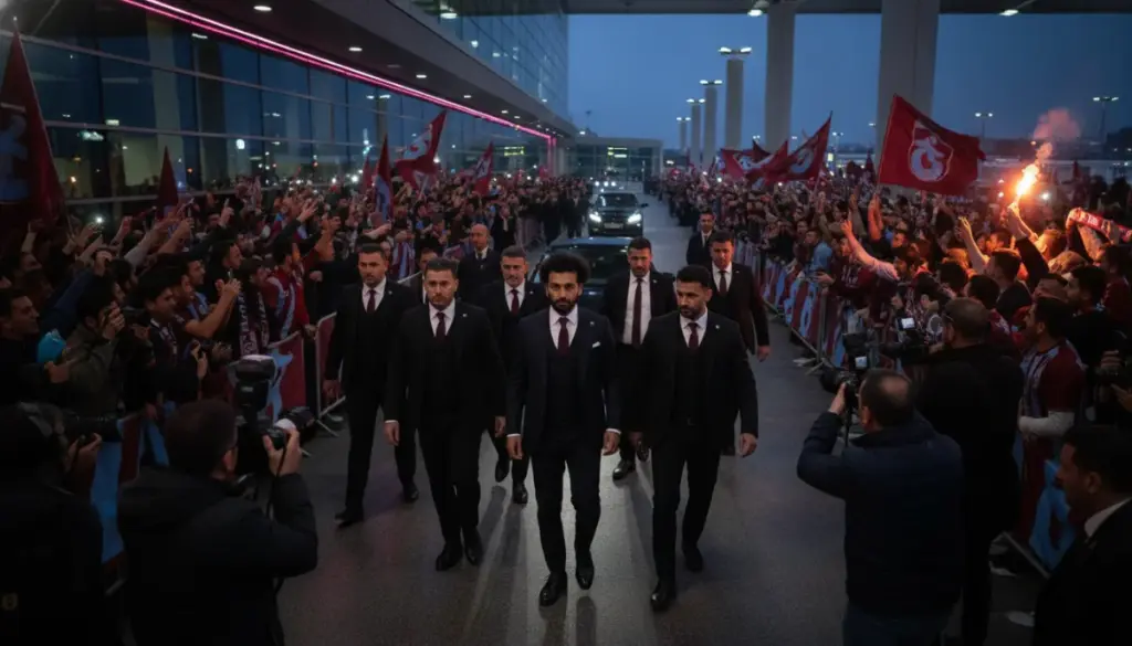 Mısırlı Yıldız Salah Bordo-Mavili Renkler İçin Türkiye’de