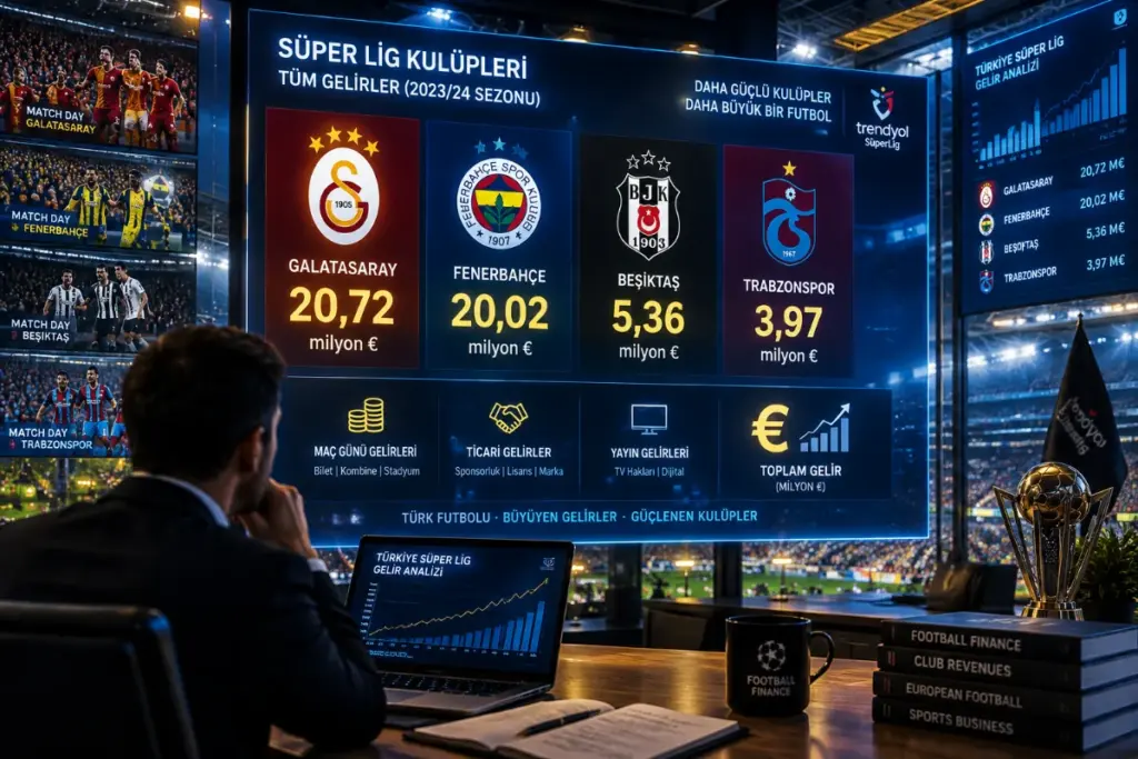Avrupa Sahasında Finansal Yarış: 4 Büyüklerin UEFA Kazançları