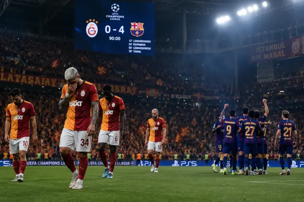 İstanbul’da Katalan Dersi: Galatasaray-Barcelona Maçının Ardından Teknik Analiz