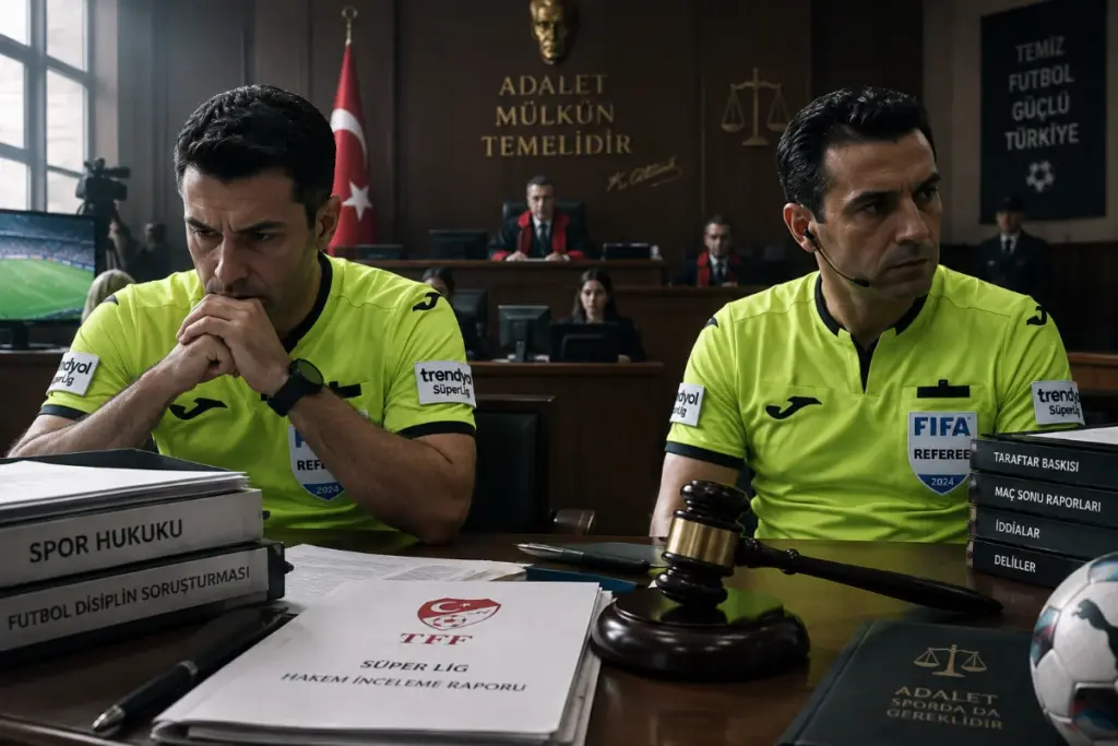 Süper Lig Hakemlerine Tutuklama Talebi: Soruşturmada Yeni Perde