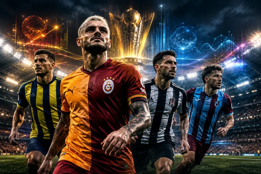 Süper Lig Şampiyonluk Yarışında Kartlar Yeniden Dağıtıldı